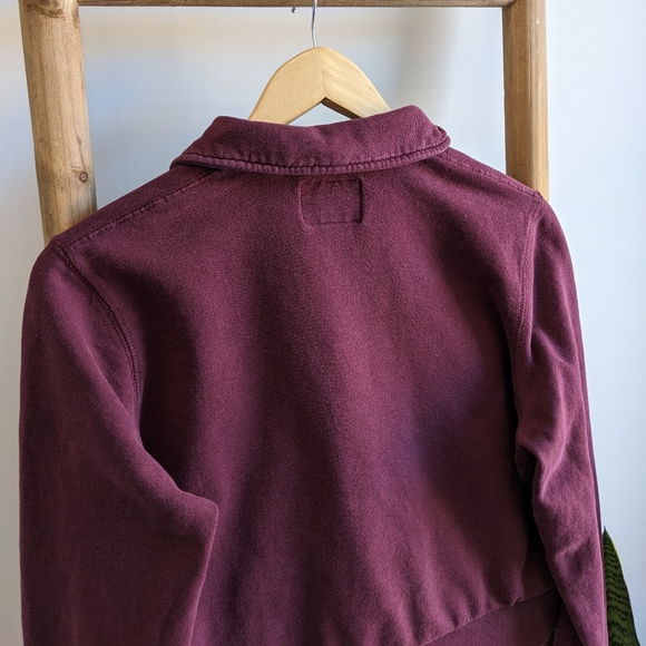 Roots Custom Cropped Quarter Zip Sweater - Picture 6 of 11